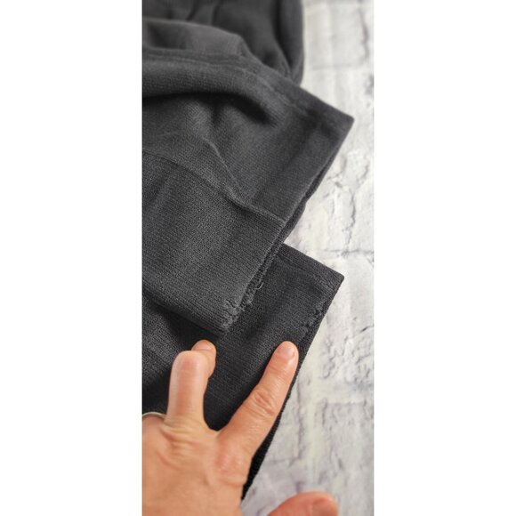 St John Women 2-Piece Knit Set Sz L Black Sleeveless Top & Elastic Waist Pants - Picture 5 of 13